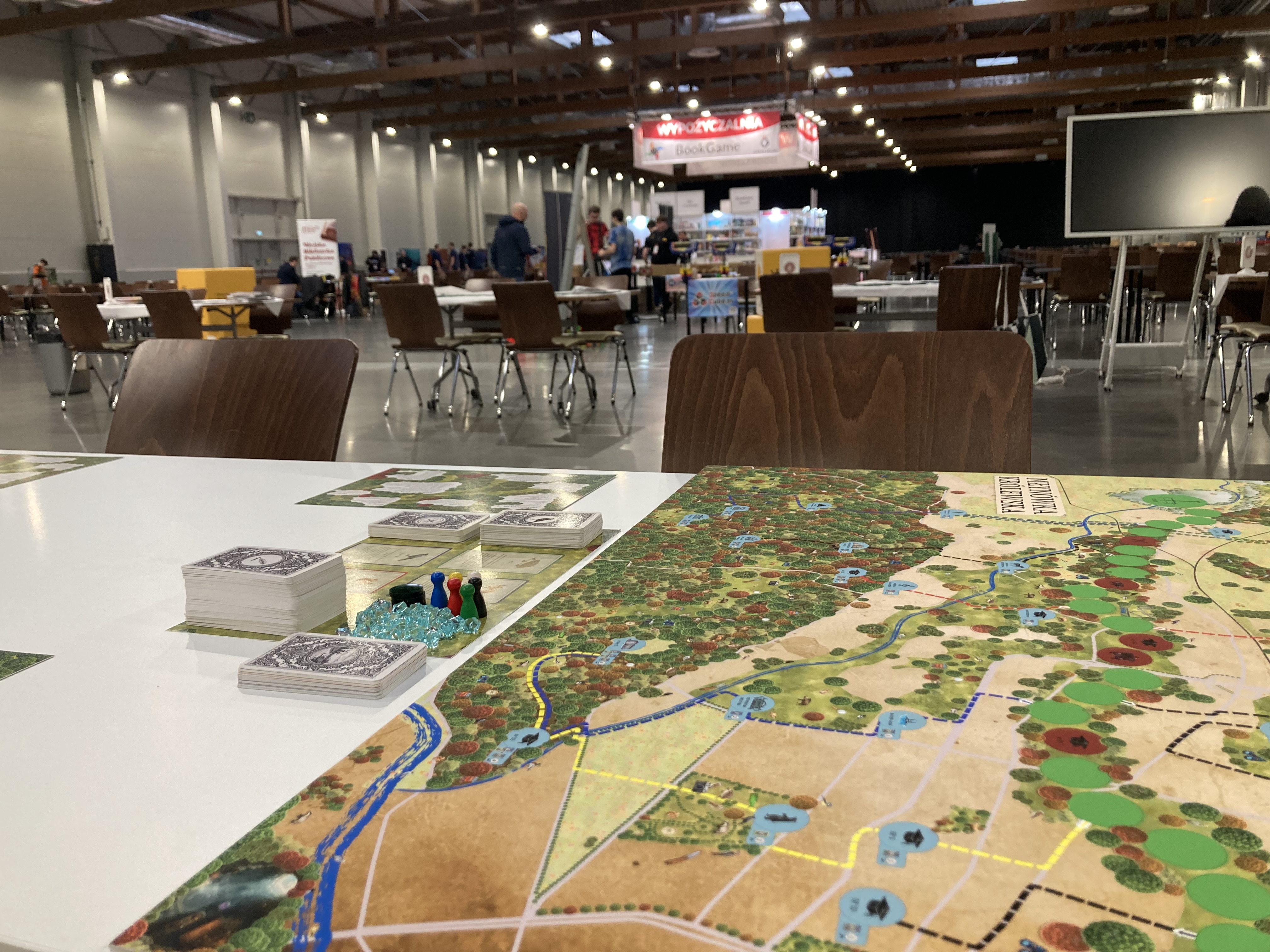 Zdjęcie z testów na targach BookGame 2026